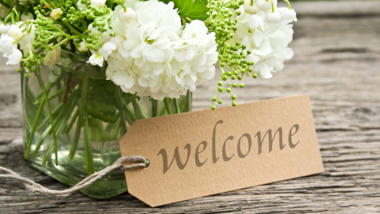 Welcome home! A few words to start your vacations